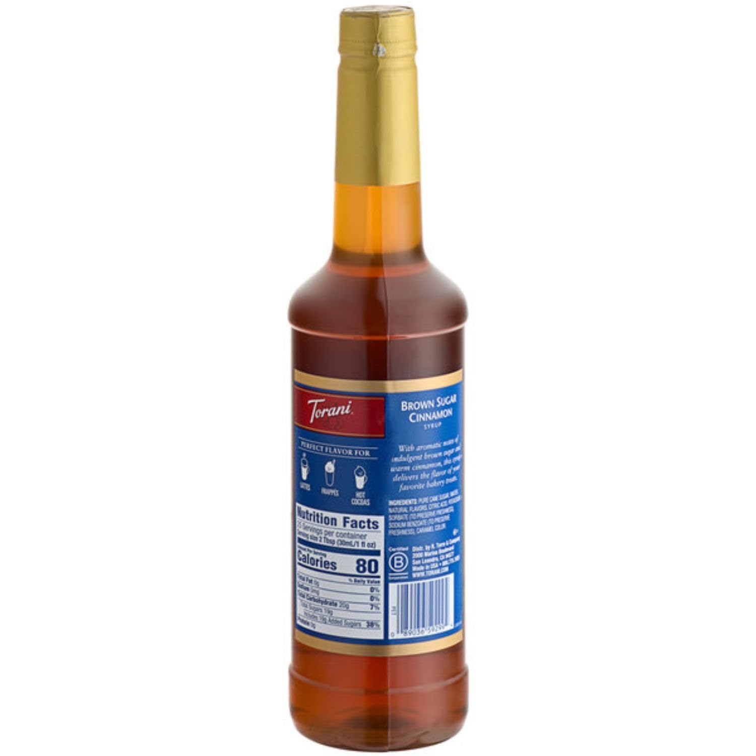 Torani Brown Sugar Cinnamon Syrup, 750 ml - Image 4
