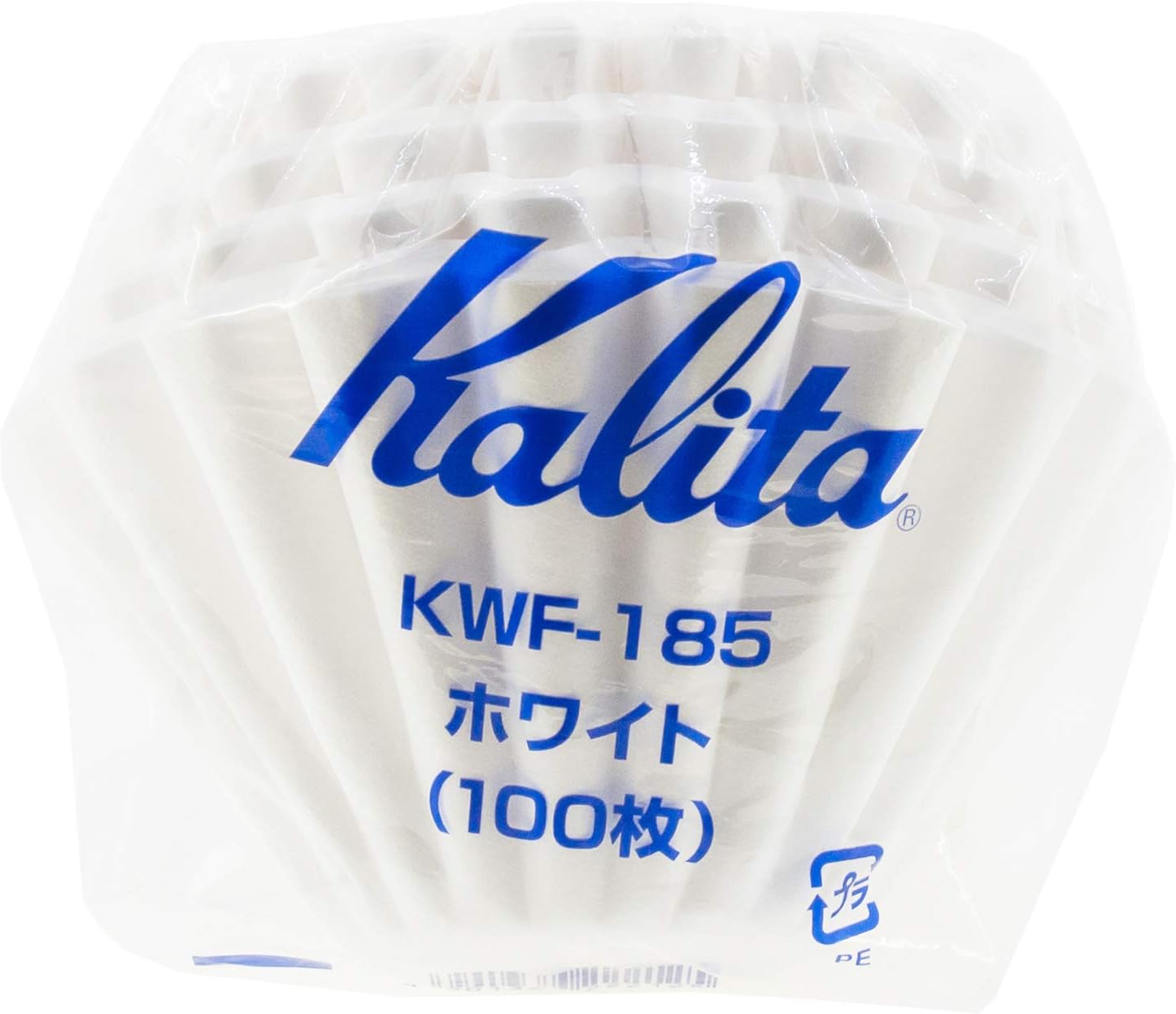 Kalita Wave Paper Coffee Filters I Larger Size 185 I 100 Count I Specially Pour Over Dripper I Made in Japan, Large, White - Image 2