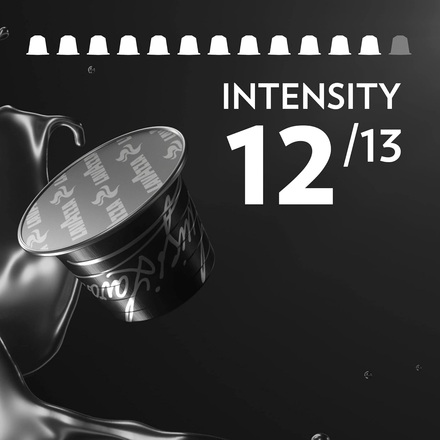 Lavazza Lavazza Ristretto Noble Dark Roast Coffee Capsules Compatible with Nespresso Original Machines, Ristretto, 10 Count (Pack of 6) - Image 5