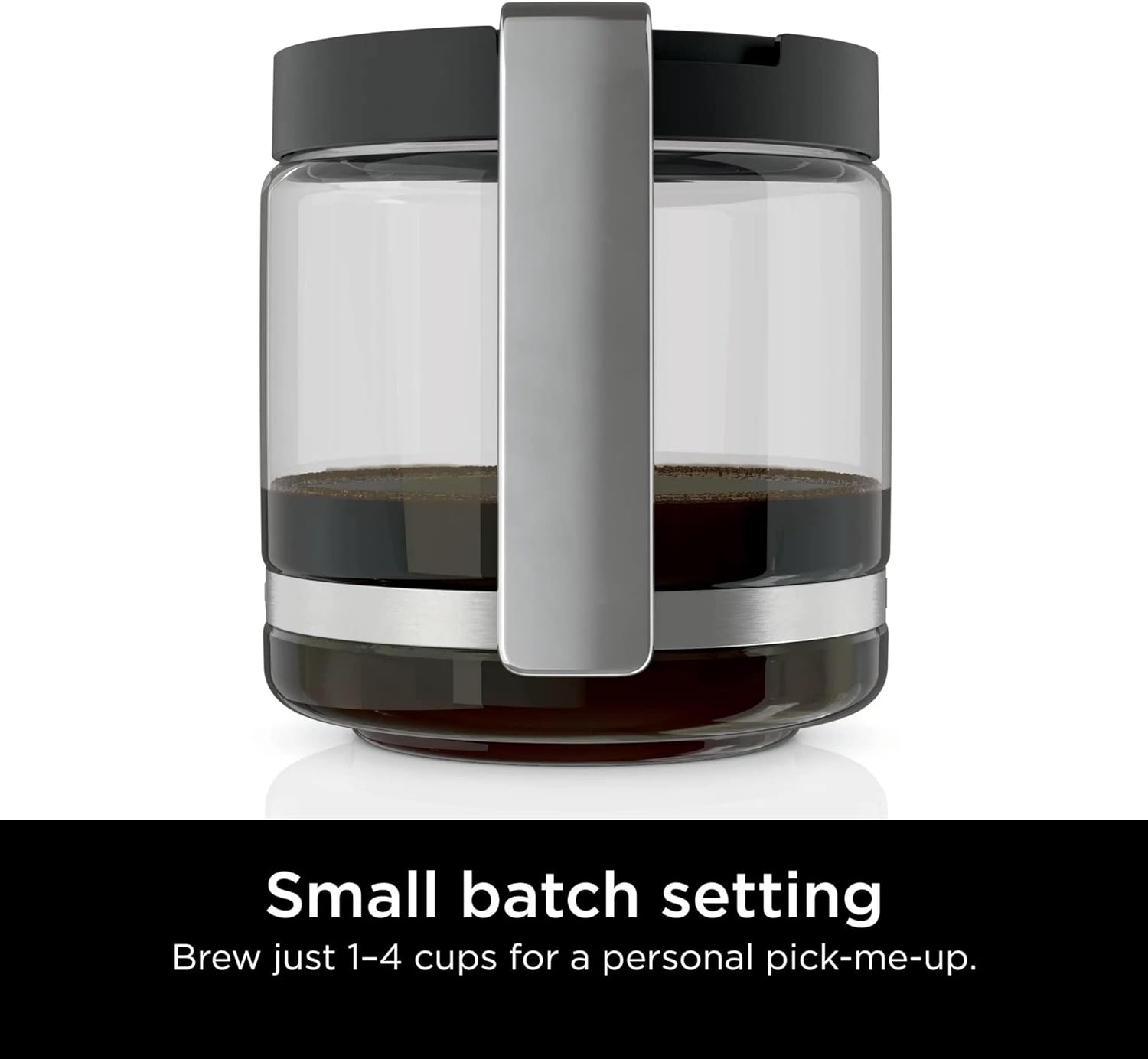 Ninja DCM200 14 Cup, Programmable Coffee Maker XL, 2 Brew Styles Classic & Rich, 4 Programs Small Batch, Delay Brew & Keep Warm, Permanent Filter & Scoop Not Included* Stainless Steel (Renewed) - Image 4