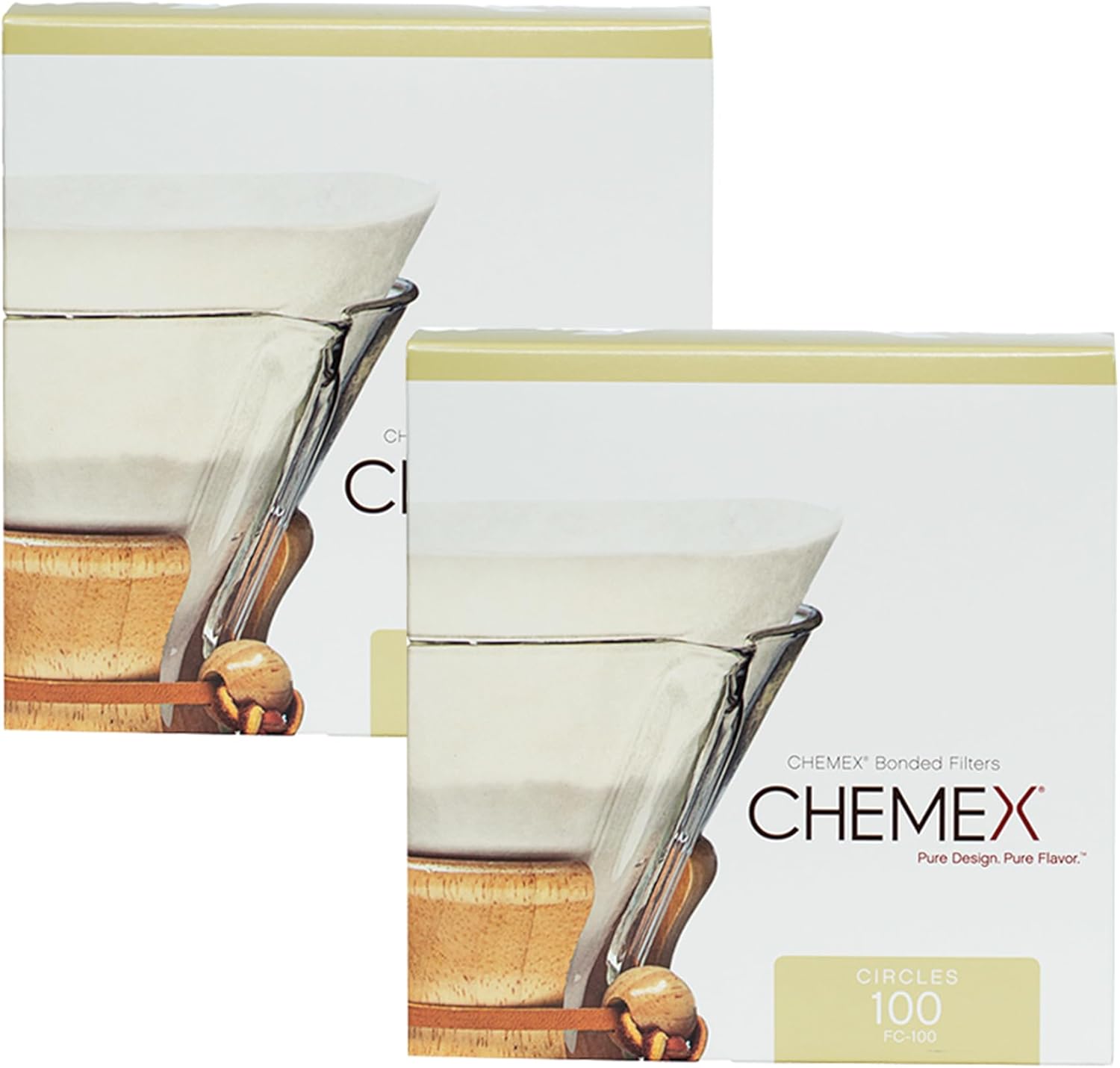 Chemex Bonded Filter - Circle - 100 ct - 2 Pack - Exclusive Packaging - Image 3
