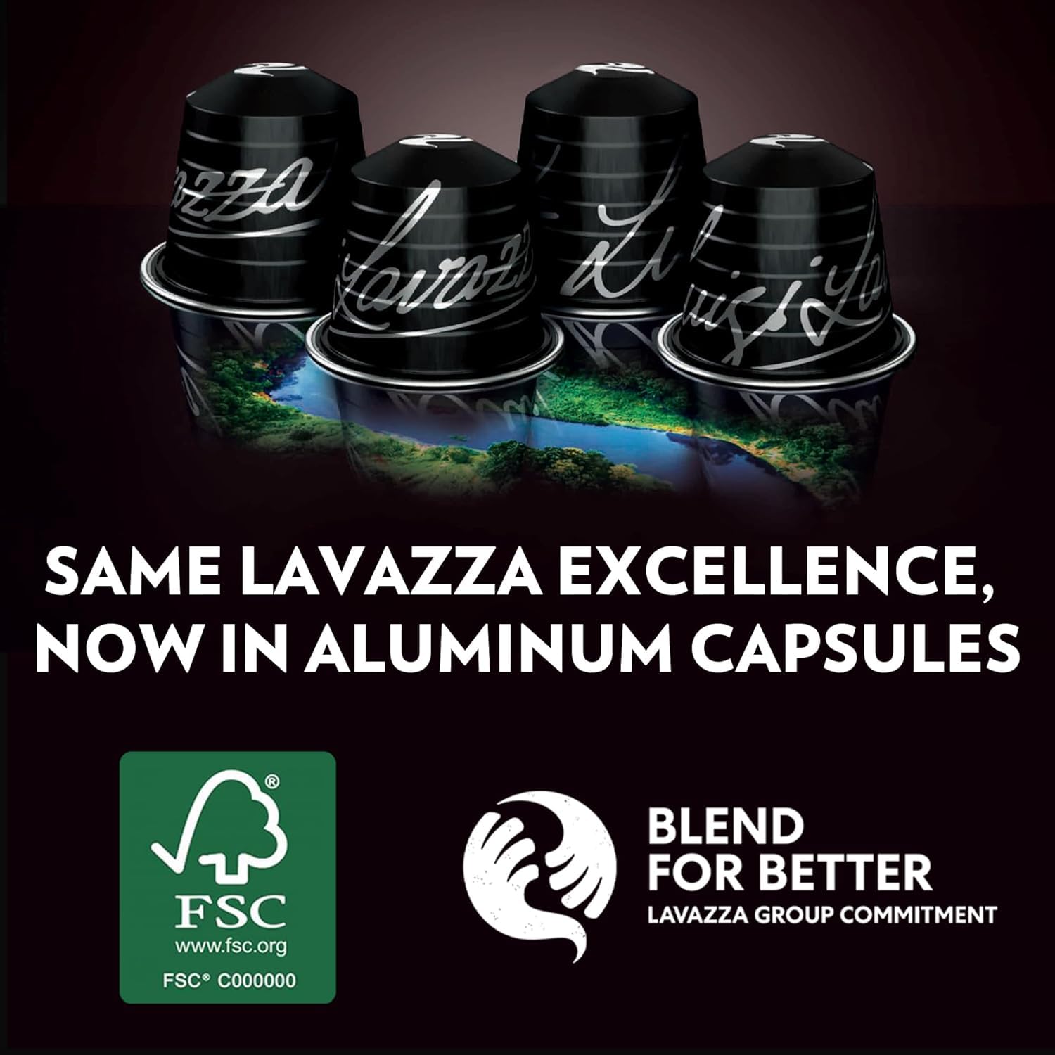 Lavazza Lavazza Ristretto Noble Dark Roast Coffee Capsules Compatible with Nespresso Original Machines, Ristretto, 10 Count (Pack of 6) - Image 9