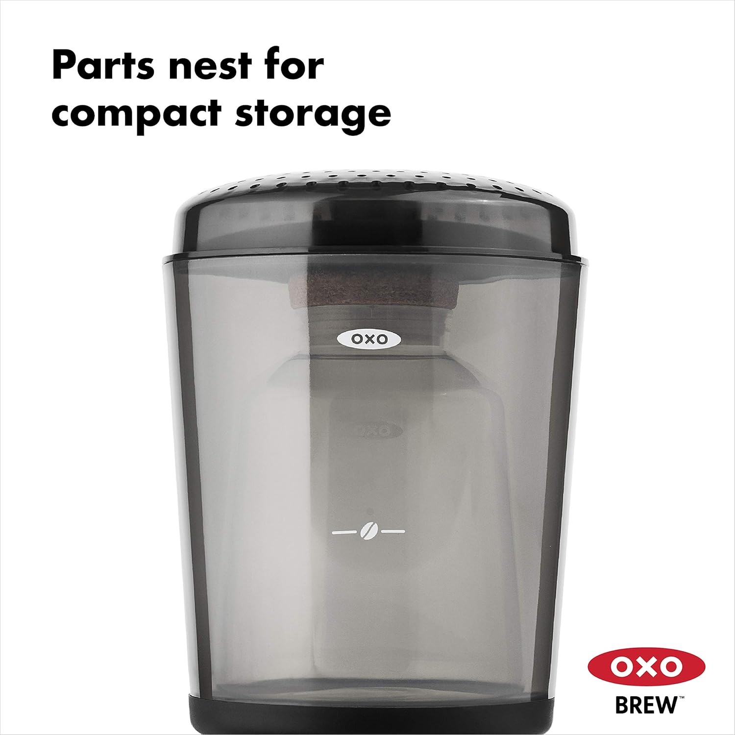OXO Brew Compact Cold Brew Coffee Maker,Black - Image 5