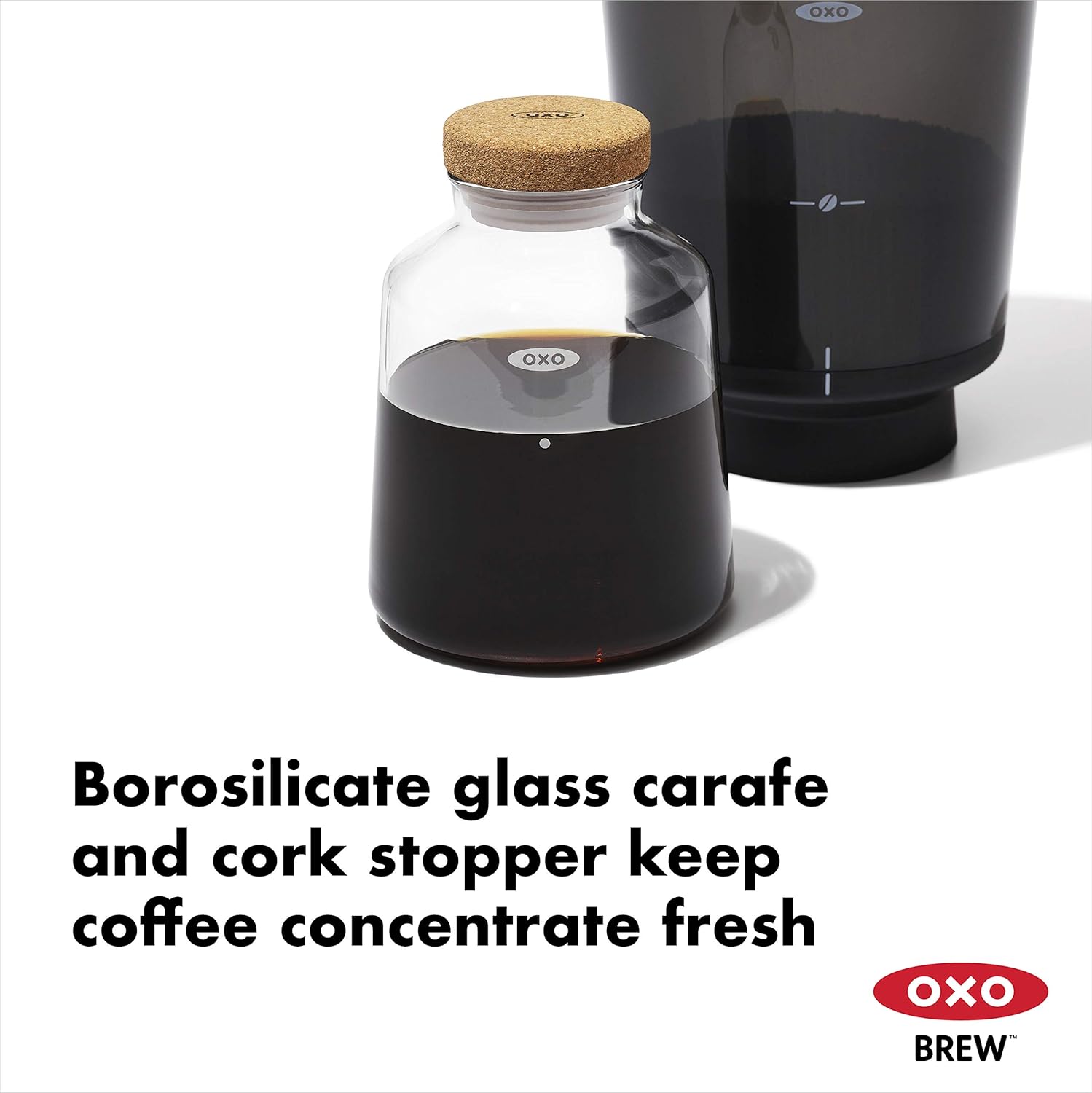 OXO Brew Compact Cold Brew Coffee Maker,Black - Image 4