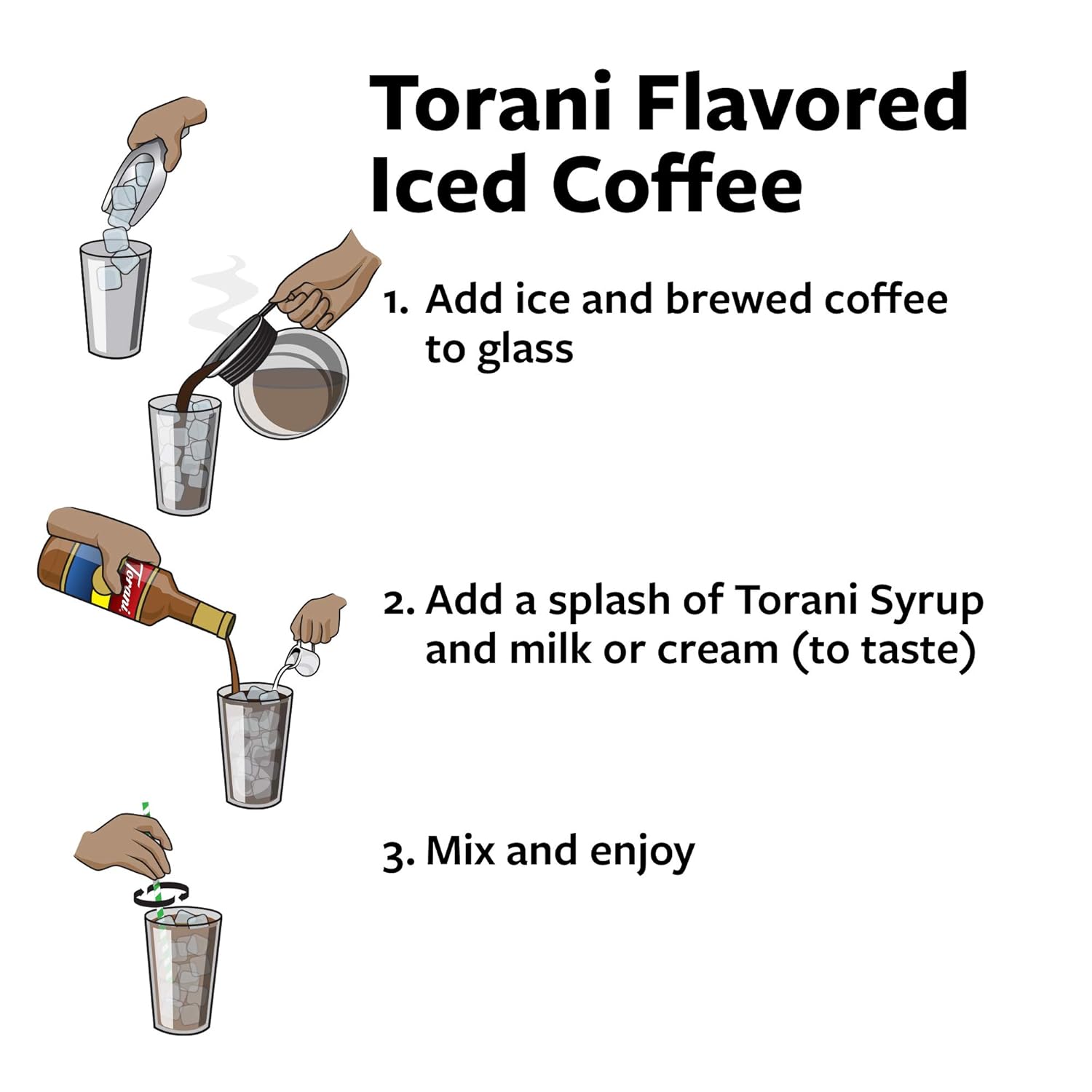 Torani Sugar Free Syrup, Caramel, 25.4 Fl Oz, (Pack of 4) - Image 7