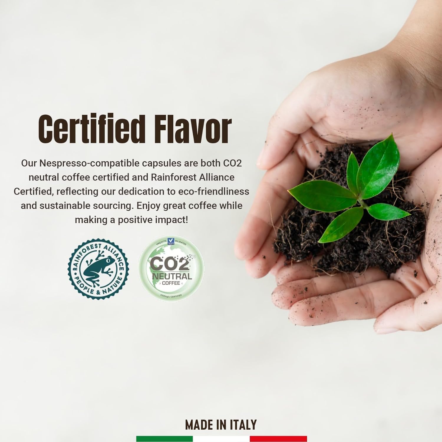 FORTISIMO Espresso Pods Variety Pack - 100 Count Espresso Capsules - Compatible with Nespresso Original Line Machines - Authentic and Refined Taste Freshly Packaged in Italy - Image 7