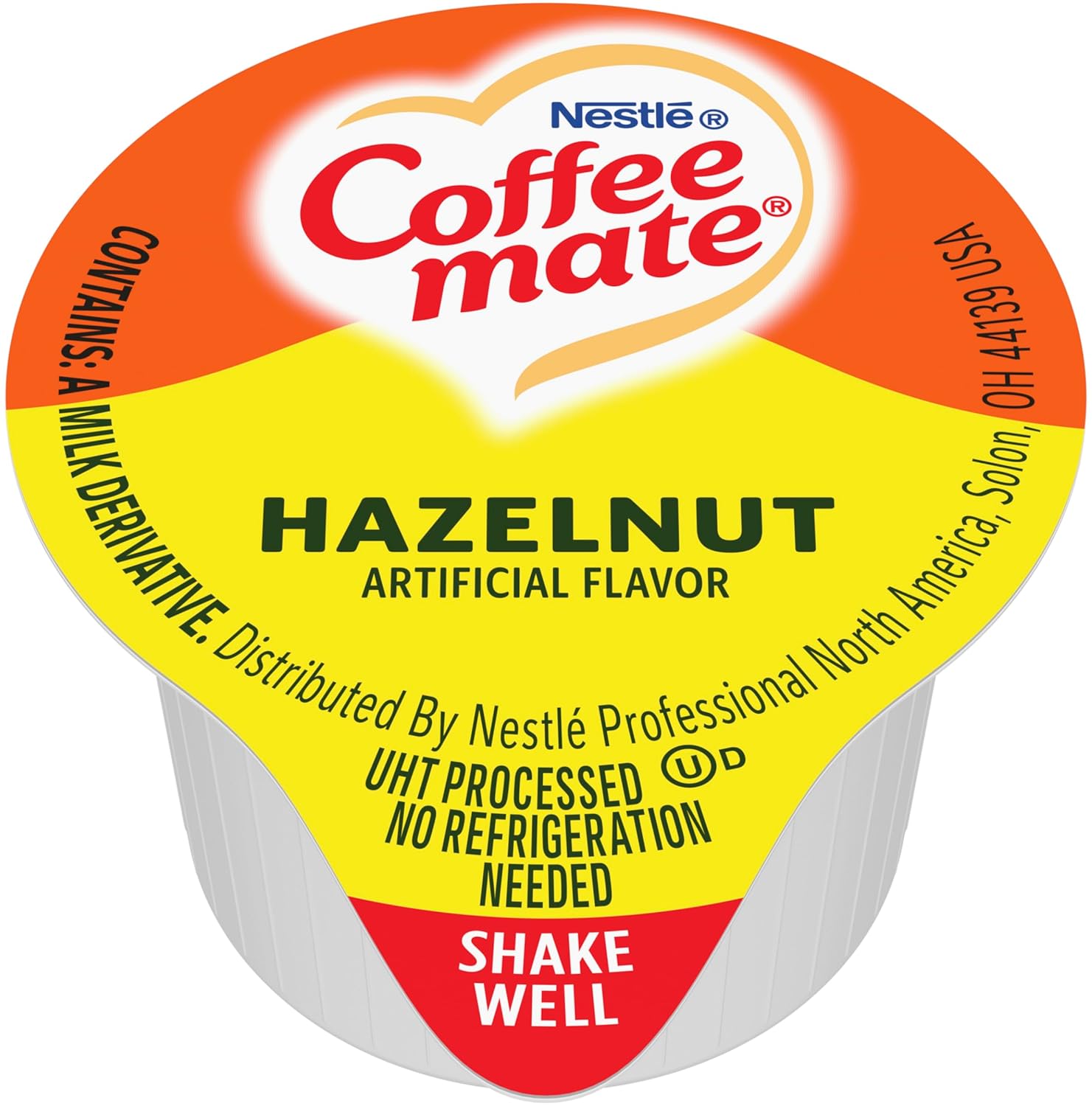Nestle Coffee mate Liquid Coffee Creamer Singles, Hazelnut, 50 Ct Box - Image 6