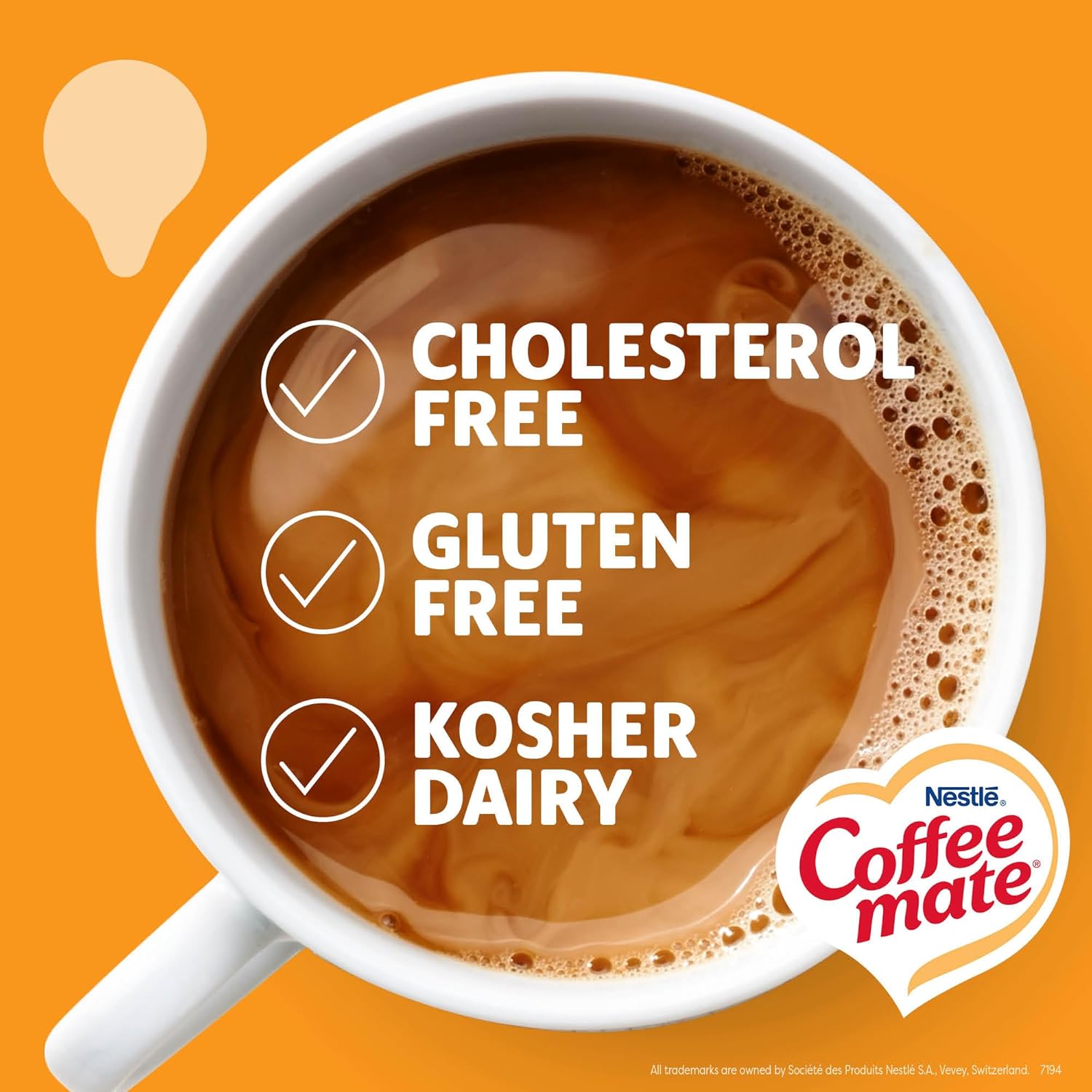 Nestle Coffee mate Liquid Coffee Creamer Singles, Hazelnut, 50 Ct Box - Image 5