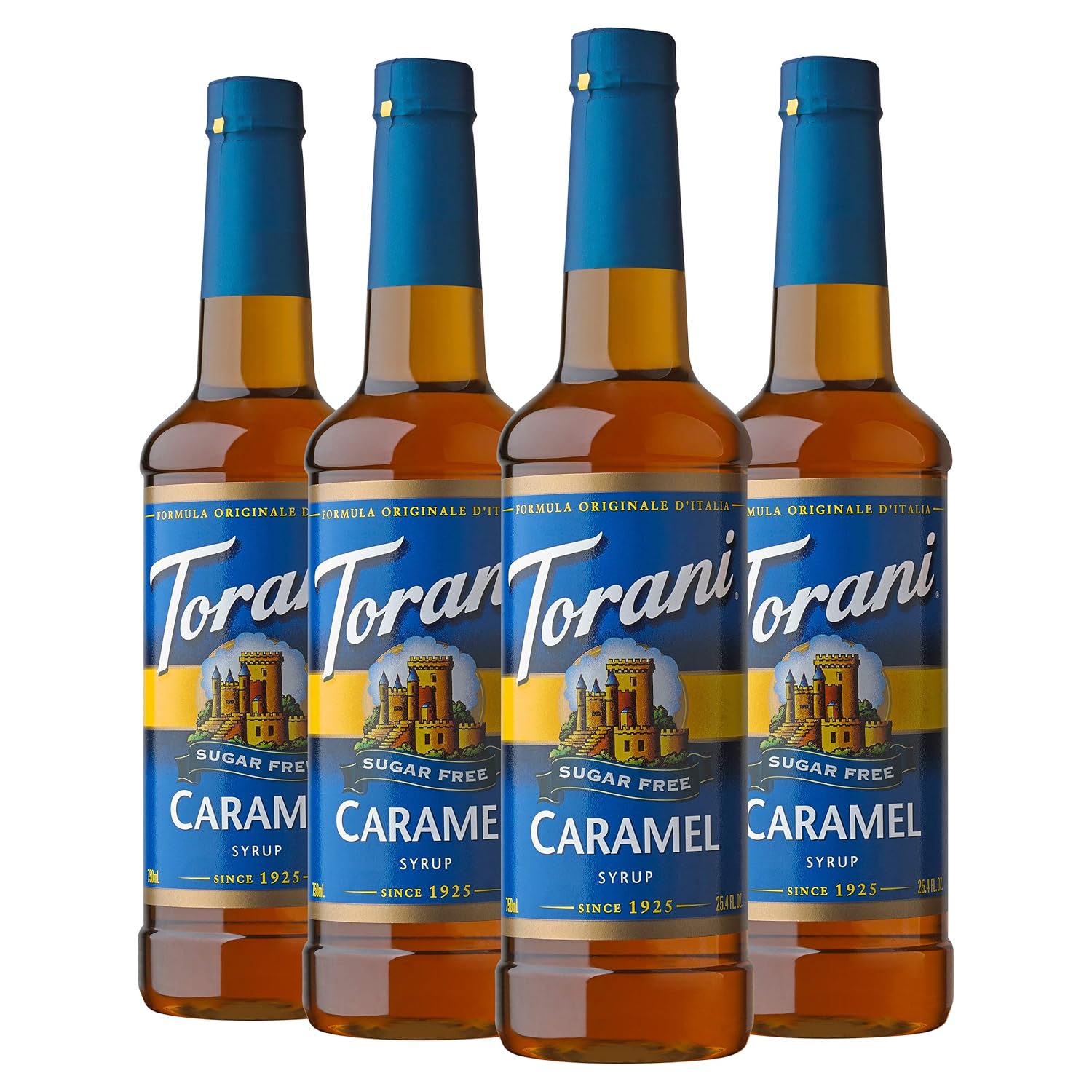 Torani Sugar Free Syrup, Caramel, 25.4 Fl Oz, (Pack of 4) - Image 2